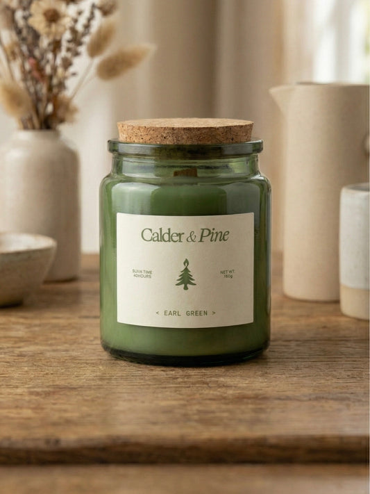 Earl Green Hand-poured Soy Candle
